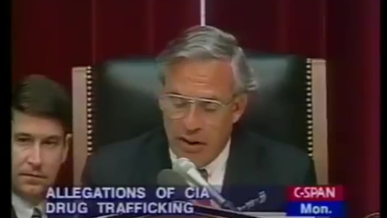 CIA Drug Trafficking Allegations Hearing (1998) | w/ Maxine Waters Gary Webb