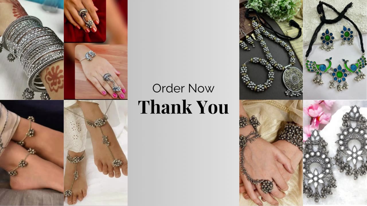 Embrace the Elegance of Oxidised Indian Jewelry