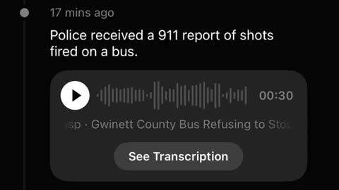 Hostage situation reported onboard transit bus in Atlanta, Georgia; shots fired