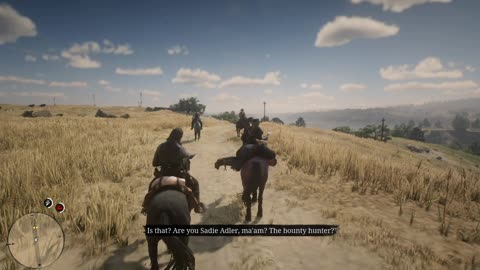 The Bounty Hunters Fighting Over Bounty of Marshall Thurwell Red Dead Redemption 2