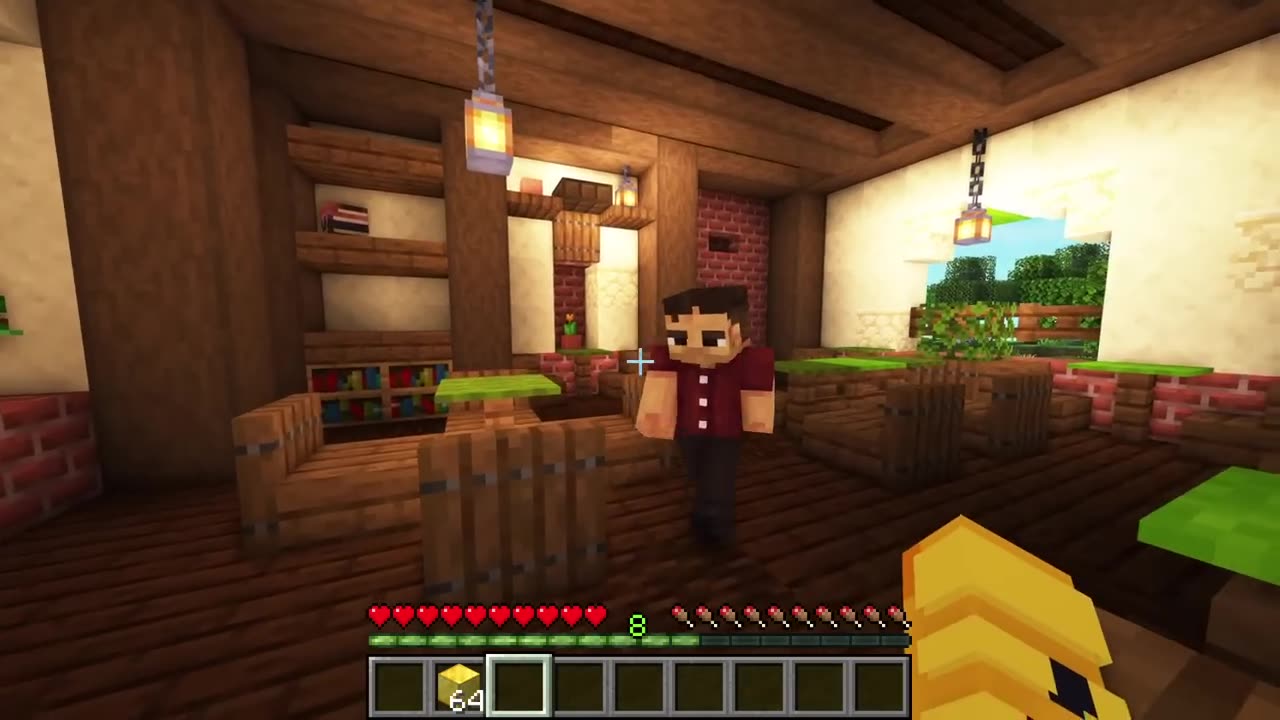 Daisy Opens a PIZZA HUT in Minecraft!