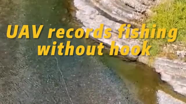 USV records fishing without hook