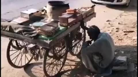 Father very sad