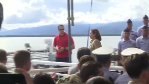 WATCH: Kamala Harris Forgets to Thank the Obvious