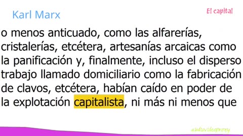 Karl Marx - El capital 3/41