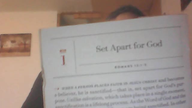 Set Apart for God