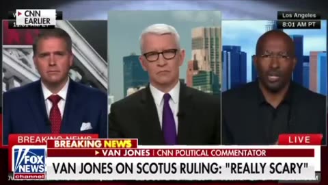 😡😠🤬 Van Jones angry says that you can draw the SCOTUS with a MAGA hat...