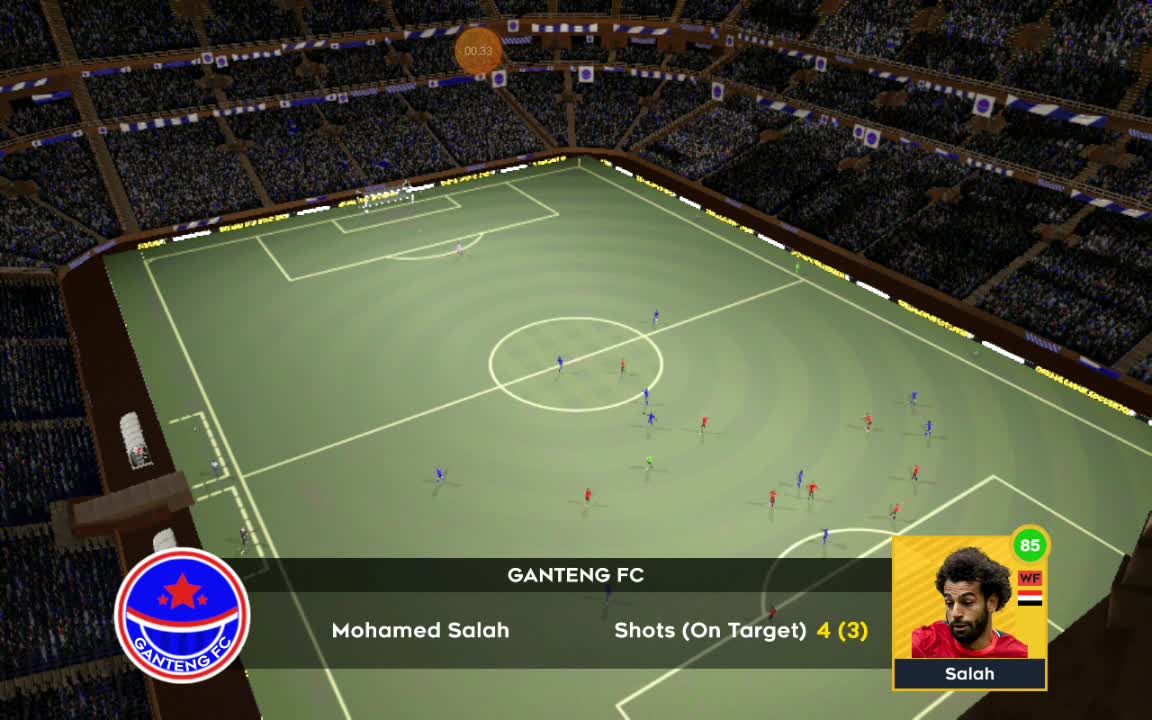 Permaina bola yang indah asik di tonton