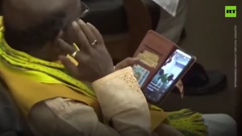 Indian politician watching porn while in session.