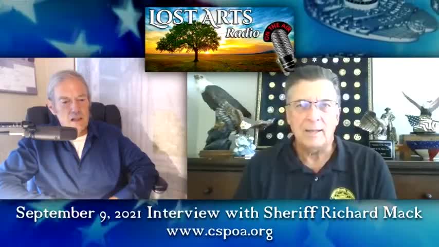 CSPOA Founder Sheriff Richard Mack - Constitutional Law Enforcement Stops Tyranny