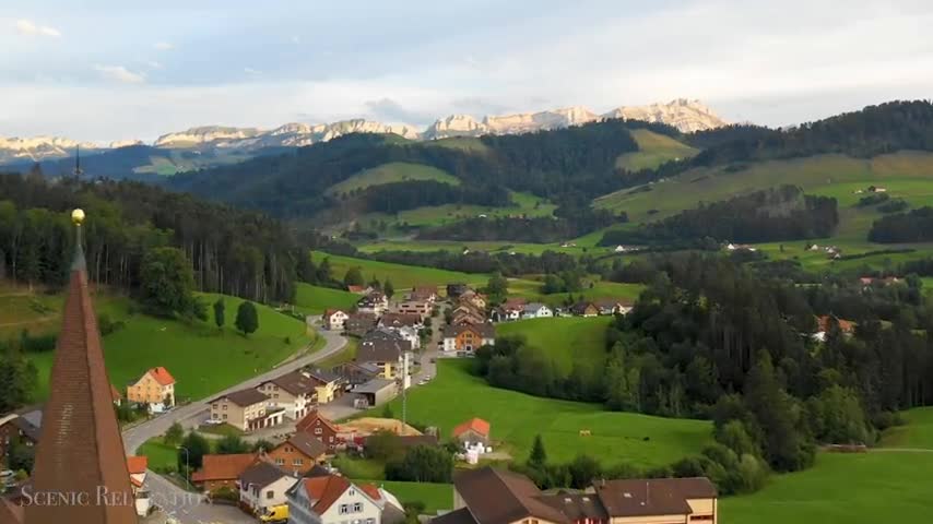 2 == The Alps 4K - 60 Minute Relaxation Film with Calming Music - 副本