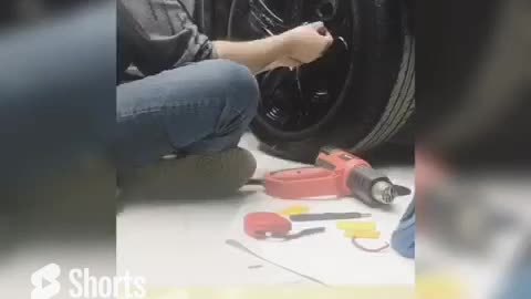 Honda Vezel Rim Wrap | New Look of Rim After Wrap