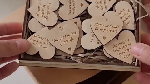 Beautiful way to say I love you.