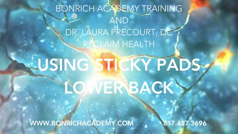 BCA Training - Dr Laura - Sticky Pads - Lower Back