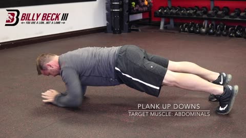 Plank Up Downs