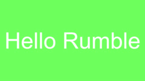 Hello Rumble