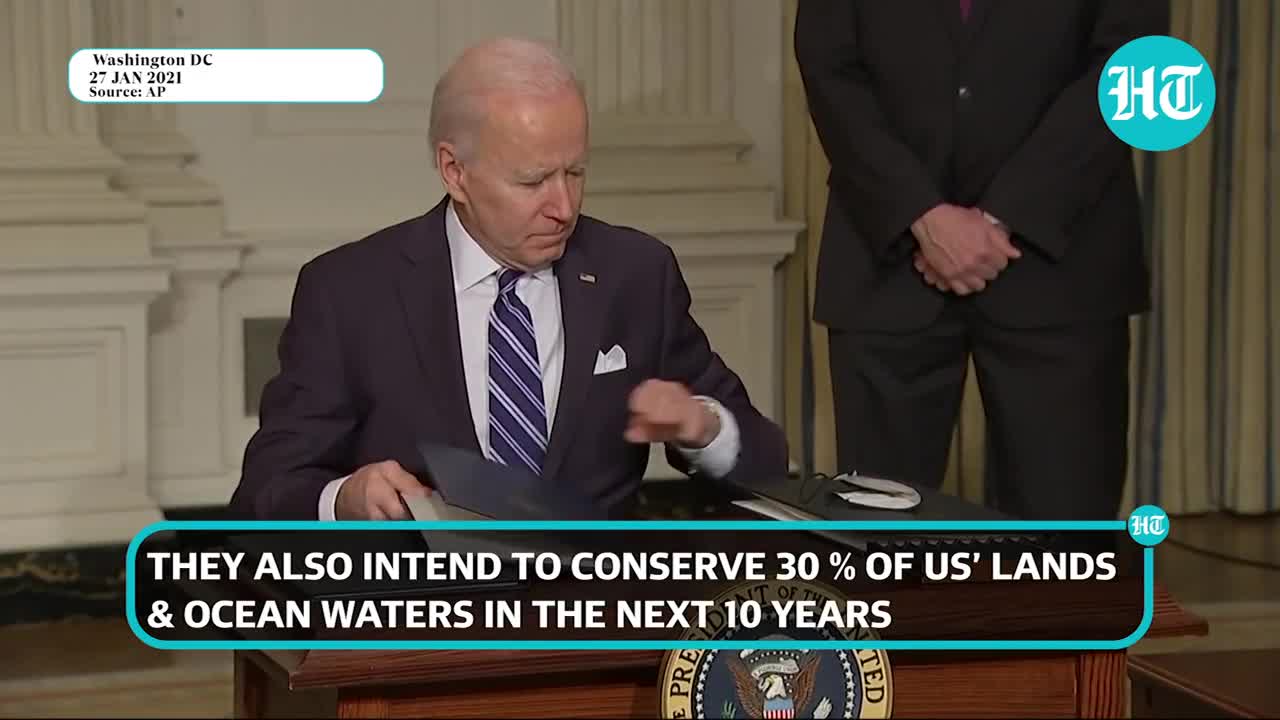 Biden targets drilling, fossil fuel subsidies with executive orders on climate change