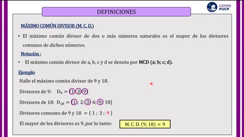 CEPRE PUCP SEMANA 05 Números y Operaciones Sesión 01
