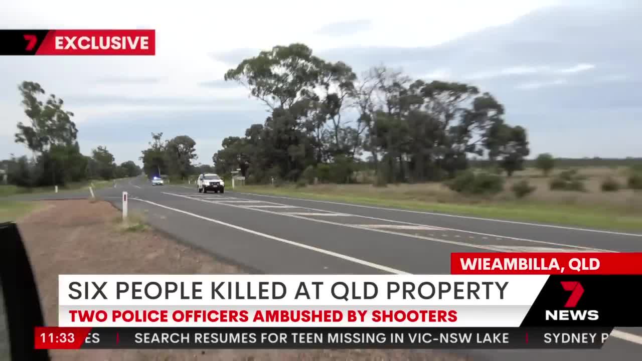 Police officers Rachel McCrow & Matthew Arnold shot dead in Wieambilla, Alan Dare also murdered