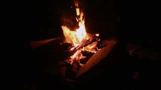 Campfire sounds to relax with