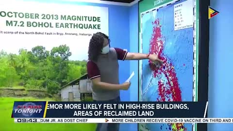 2 aftershocks recorded after magnitude 5.3 earthquake jolted Tinaga Island in Camarines Norte