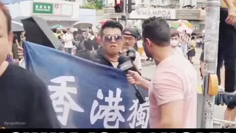 “Donald Trump, don’t trust China! China is A**hole!”
