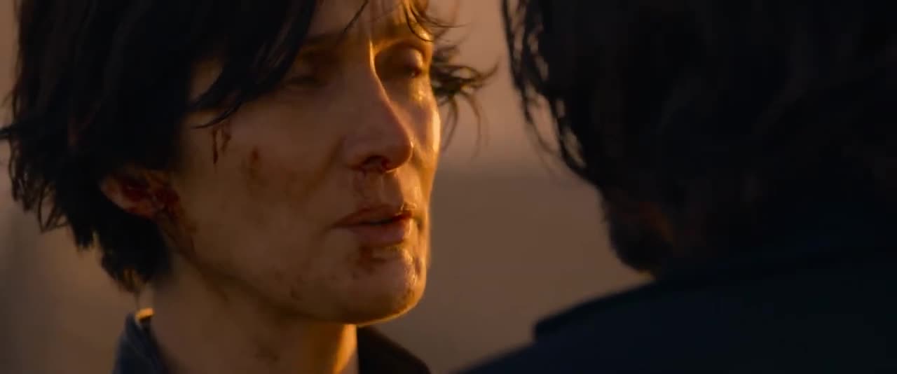 KISSING. Beijo. Keanu Reeves e Carrie Anne Moss em The Matrix Resurrections