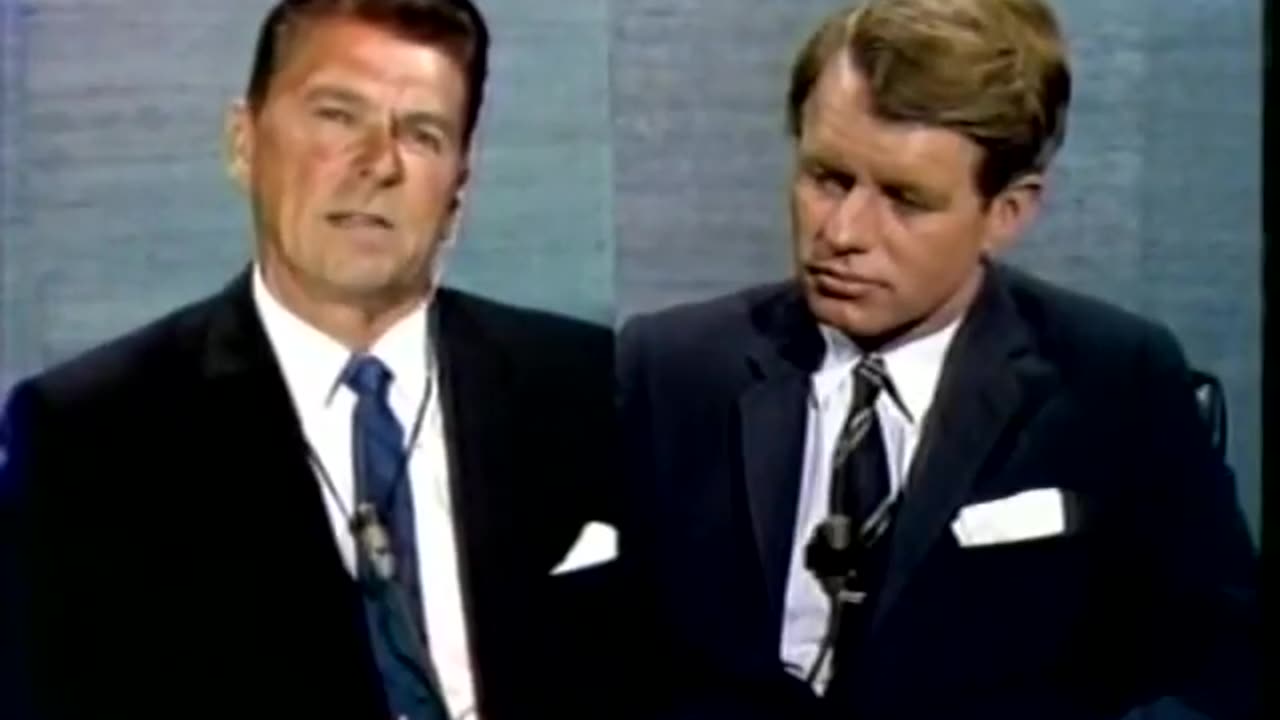 RFK and Ronald Reagan: Town Meeting of the World - CBS News - May 15, 1967