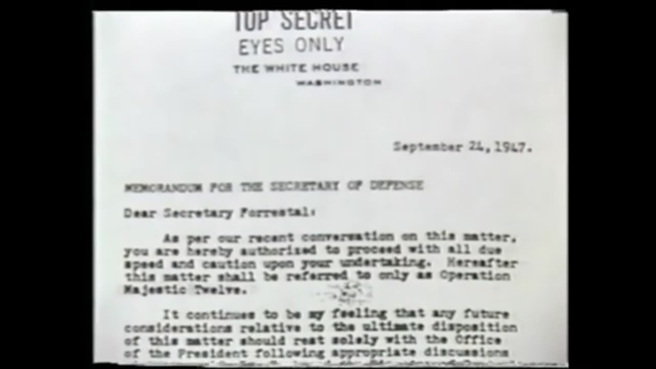 FORBIDDEN UFO TV SHOW: secret government documents PART 3