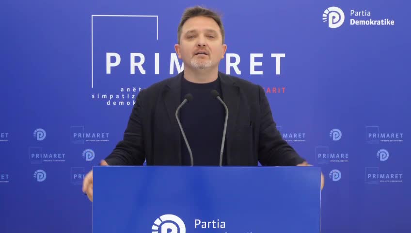 Julian Deda prezanton kandidaturën në Primare për Bashkinë e Tiranës