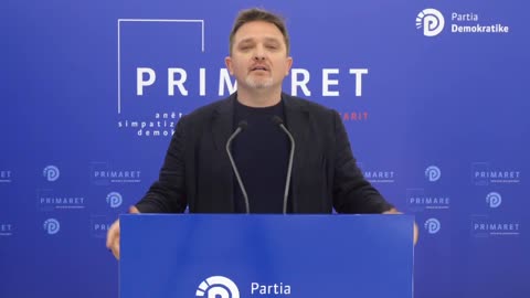 Julian Deda prezanton kandidaturën në Primare për Bashkinë e Tiranës