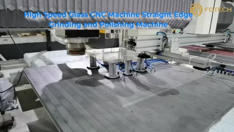 High Speed Glass CNC Machine Straight Edge Grinding and Polishing Machine