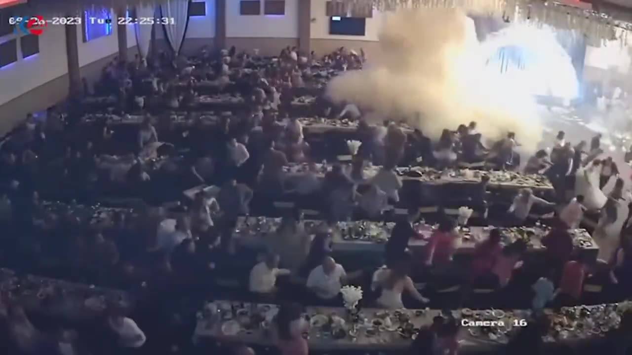 👀 Complete footage from inside the burning Marriage hall where 107 lost their lives!