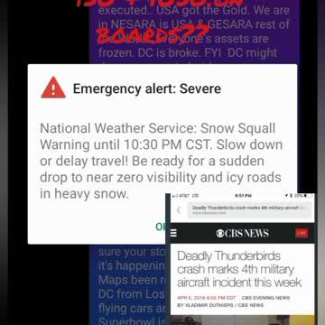 SNOW SQUALL- WHITE SQUALL