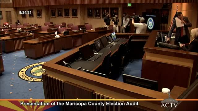 Arizona Senate Forensic Audit Result Presentation of Maricopa County's 2020 Election