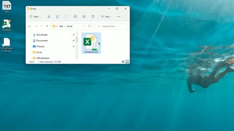 Hide File Menu Commands in Excel Workbook