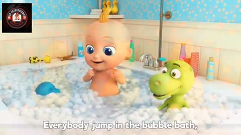 BATH SONG FUNNY BABY RHYMES