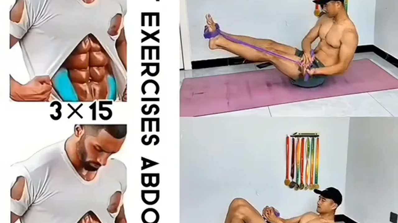 Abs workout at home