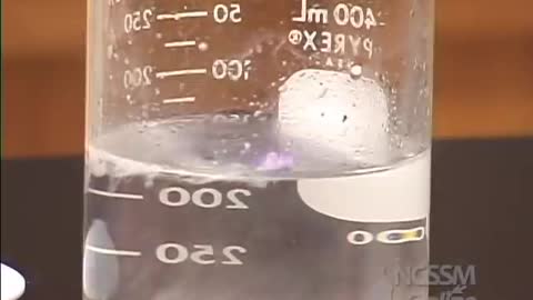 Reaction of Potassium and Water