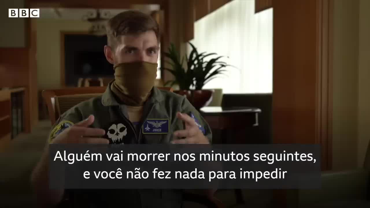 Guerra na Ucrânia: o piloto que 'caça' mísseis russos