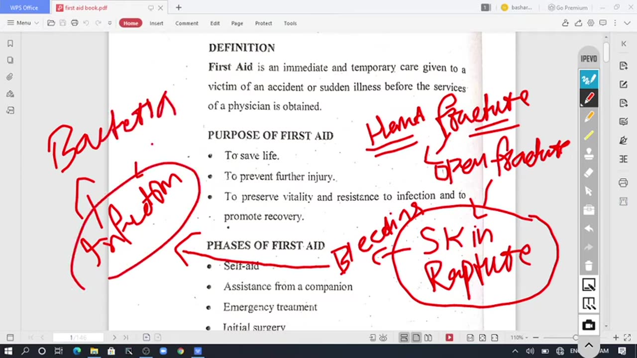 Cardiopulmonary resuscitation (CPR) Simple steps to save a life.First Aid Training videos
