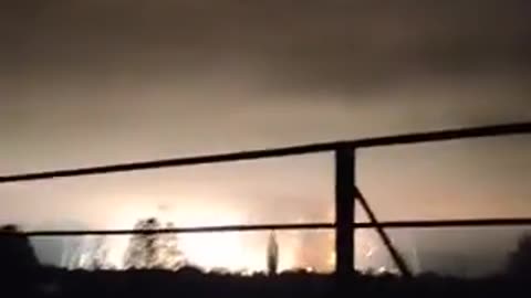 Another Video of a Massive Explosion in Pavlograd