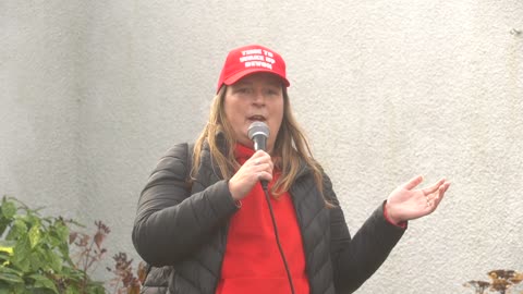Natalie & Scott. The devon Carbon Plan. Rotherfold Square 18th Feb.23