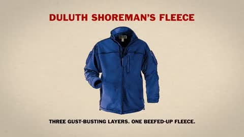 Duluth Trading TV Commercial Break Wind in Shoreman's Fleece