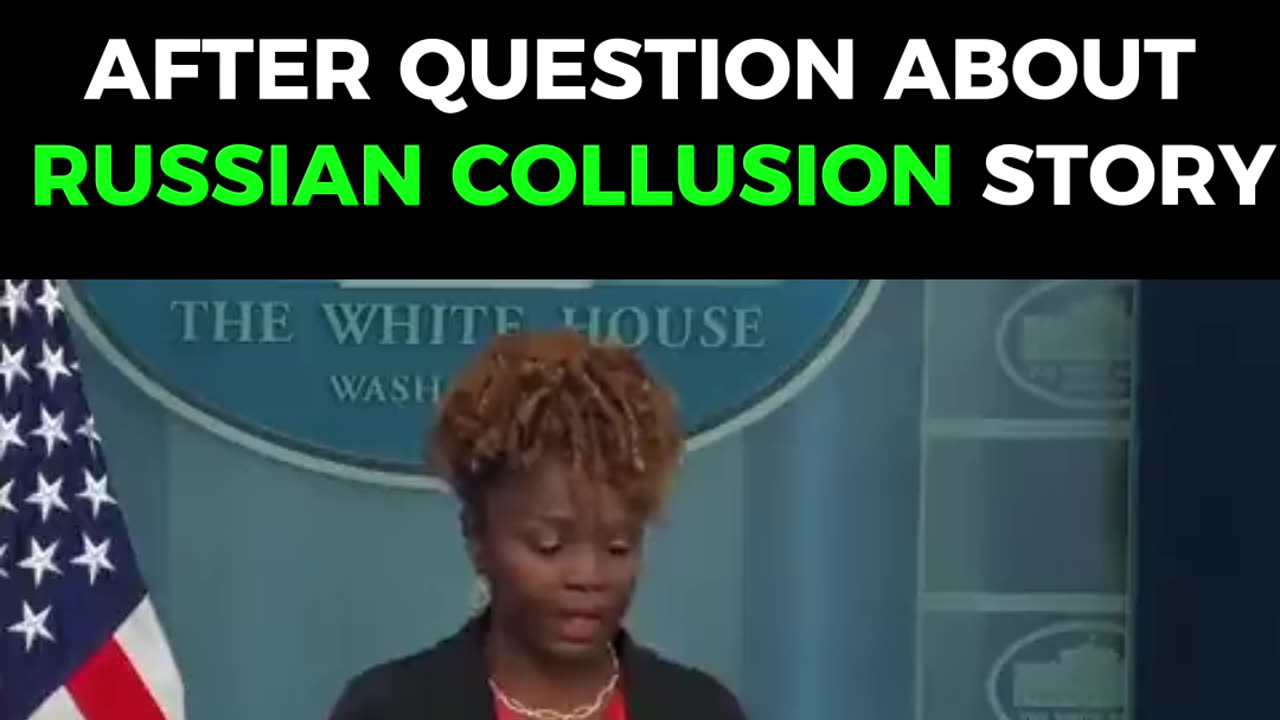 KJP Really doesn't like being asked about Russiagate...