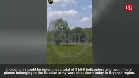 Ukrainian army shot down another Mi-8 helicopter on Russian territory - all crew members were killed