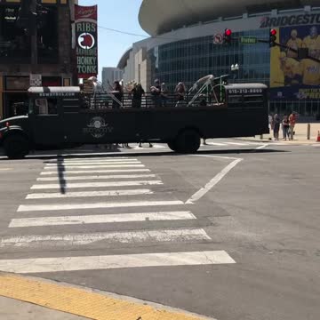 Party Bus #1 - Lower Broadway, Nashville, Tennessee