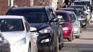 'We are really scared': Ukrainians flee war at home