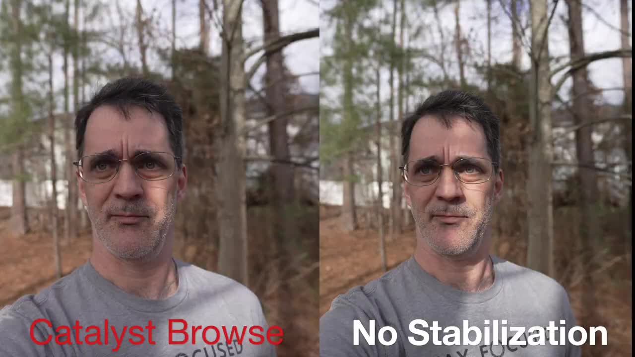 Sony a7iv - Catalyst Browse Software vs Active Steady Shot for Video