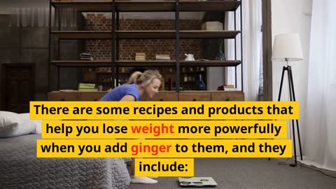 How does ginger help in losing weight